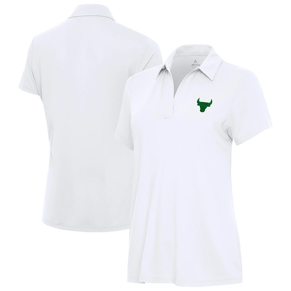 Women's Antigua Chicago Bulls St. Patrick's Day Era Polo