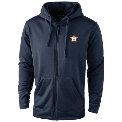 Men's Dunbrooke Navy Houston Astros Trophy Full-Zip Hoodie