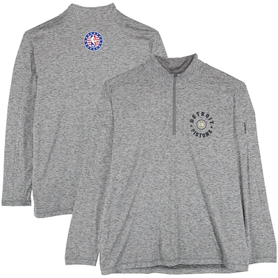 Detroit Pistons Team-Issued Gray "Hoops For Troops" Pullover from the 2024-25 NBA Season