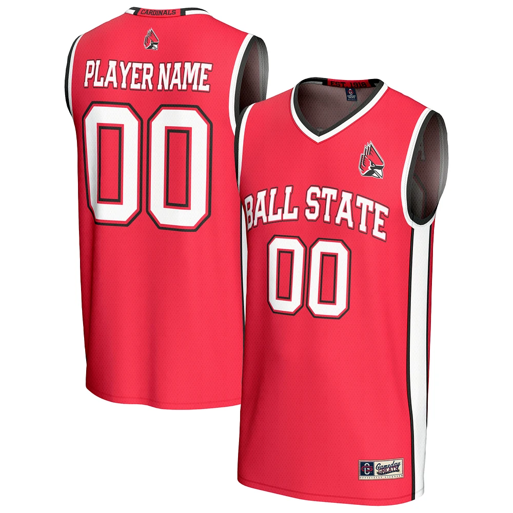 Youth GameDay Greats Cardinal Ball State Cardinals NIL Pick-A-Player Lightweight Men's Basketball Jersey
