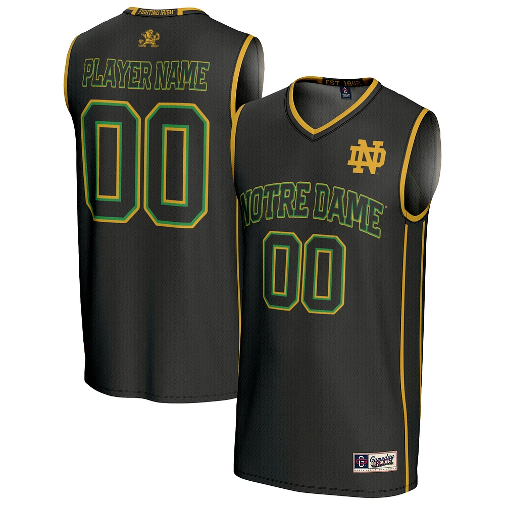 Youth GameDay Greats Notre Dame Fighting Irish NIL Pick-A-Player Lightweight Men's Basketball Jersey