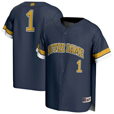 Youth GameDay Greats Navy Notre Dame Fighting Irish Pick-A-Player Lightweight Baseball Fashion Jersey