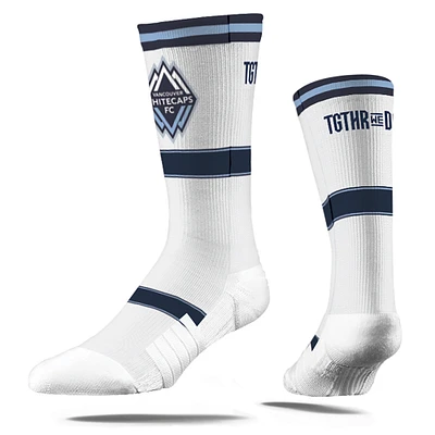 Unisex Strideline Vancouver Whitecaps FC 2025 Jersey Hook Premium Crew Socks