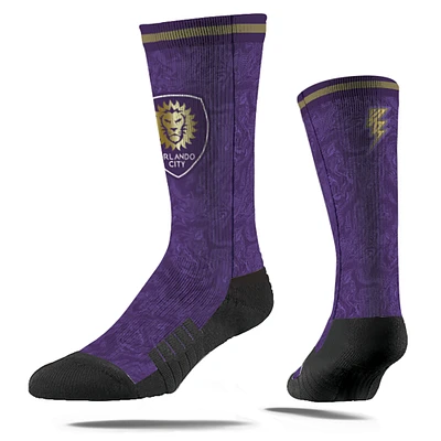 Unisex Strideline Orlando City SC 2025 Jersey Hook Premium Crew Socks