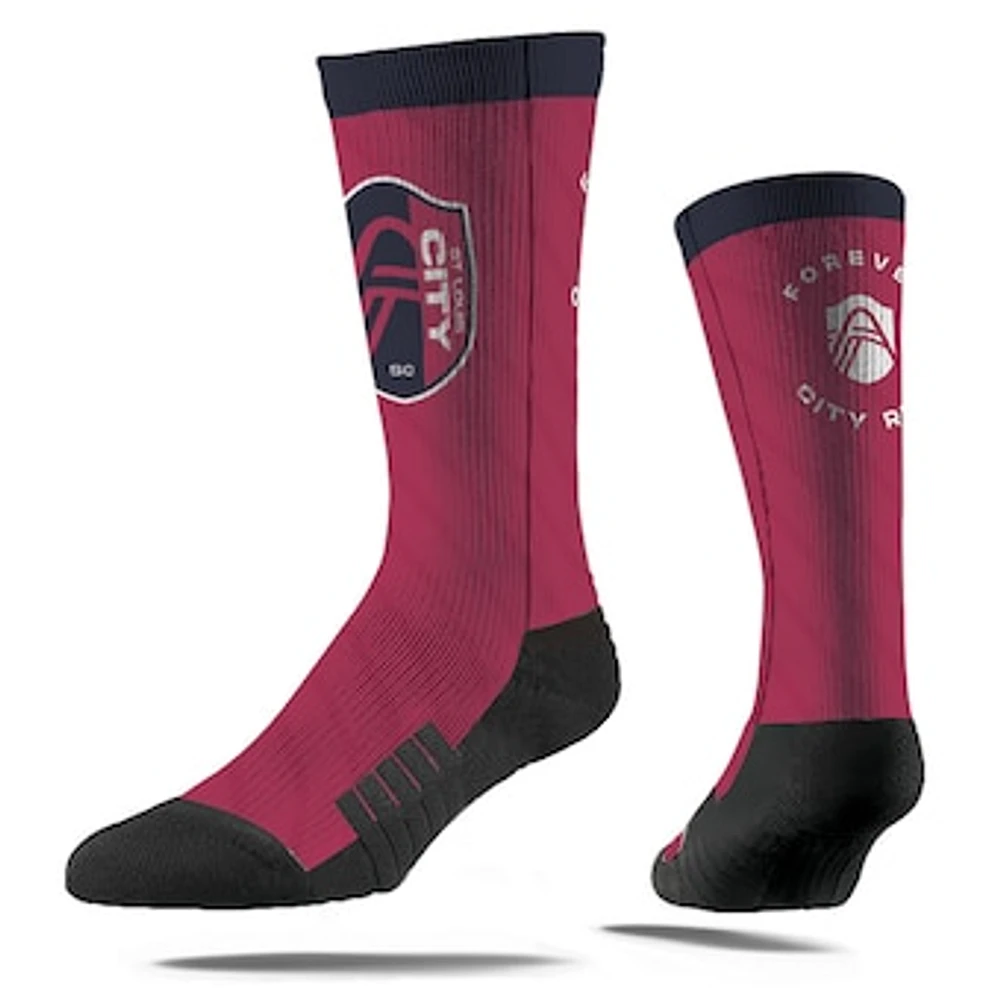 Unisex Strideline St. Louis City SC 2025 Jersey Hook Premium Crew Socks