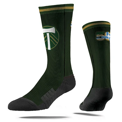 Unisex Strideline Portland Timbers 2025 Jersey Hook Premium Crew Socks
