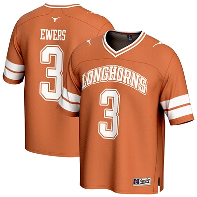 Unisex GameDay Greats Quinn Ewers Texas Orange Longhorns NIL Football Fashion Jersey