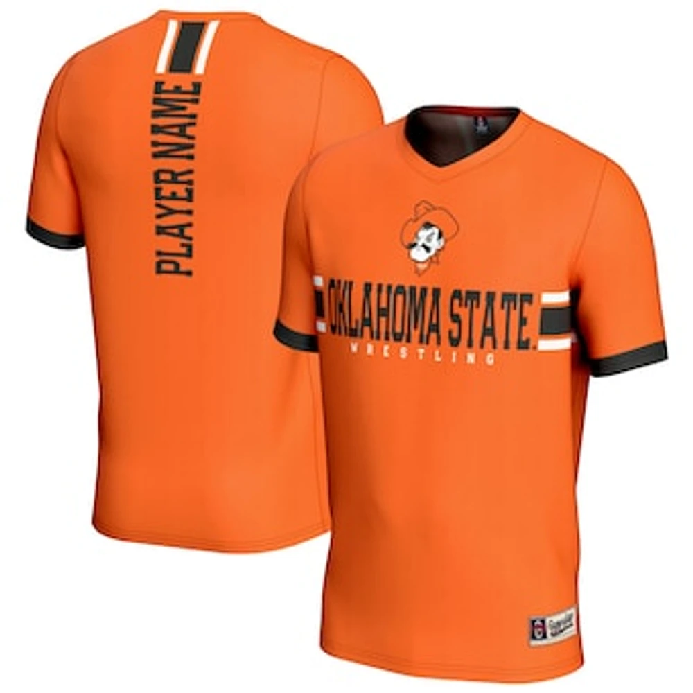 Unisex GameDay Greats Orange Oklahoma State Cowboys Lightweight Collegiate Wrestling NIL Fashion Jersey