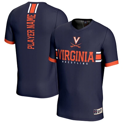 Unisex GameDay Greats Navy Virginia Cavaliers Lightweight Collegiate Wrestling NIL Fashion Jersey