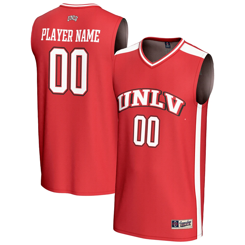 Unisex GameDay Greats Scarlet UNLV Rebels Lightweight Collegiate Women's Basketball NIL Pick-A-Player Fashion Jersey