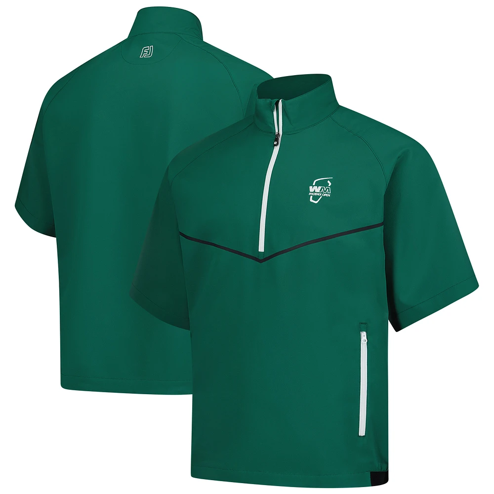 Men's FootJoy Forest Green WM Phoenix Open Zephyr Wind-Shirt