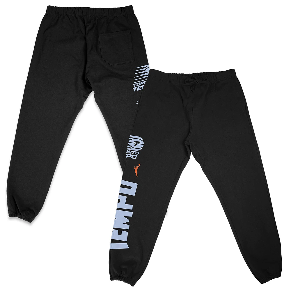 Unisex Playa Society Black Toronto Tempo Fleece Sweatpants