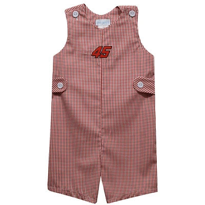 Infant Vive La Fete Red Tyler Reddick Gingham Jon Bodysuit