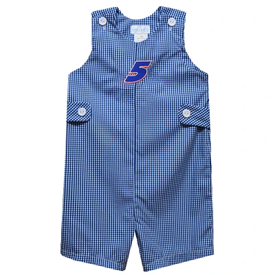 Toddler Vive La Fete Blue Kyle Larson Gingham Jon Bodysuit