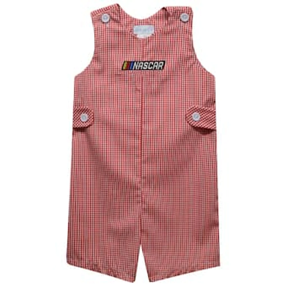Toddler Vive La Fete Red NASCAR Gingham Jon Bodysuit