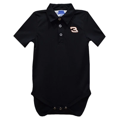 Infant Vive La Fete Black Austin Dillon Polo Bodysuit
