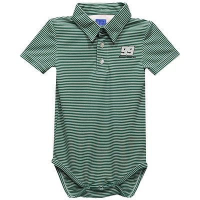 Infant Vive La Fete Daniel Suarez Polo Pencil Stripe Bodysuit