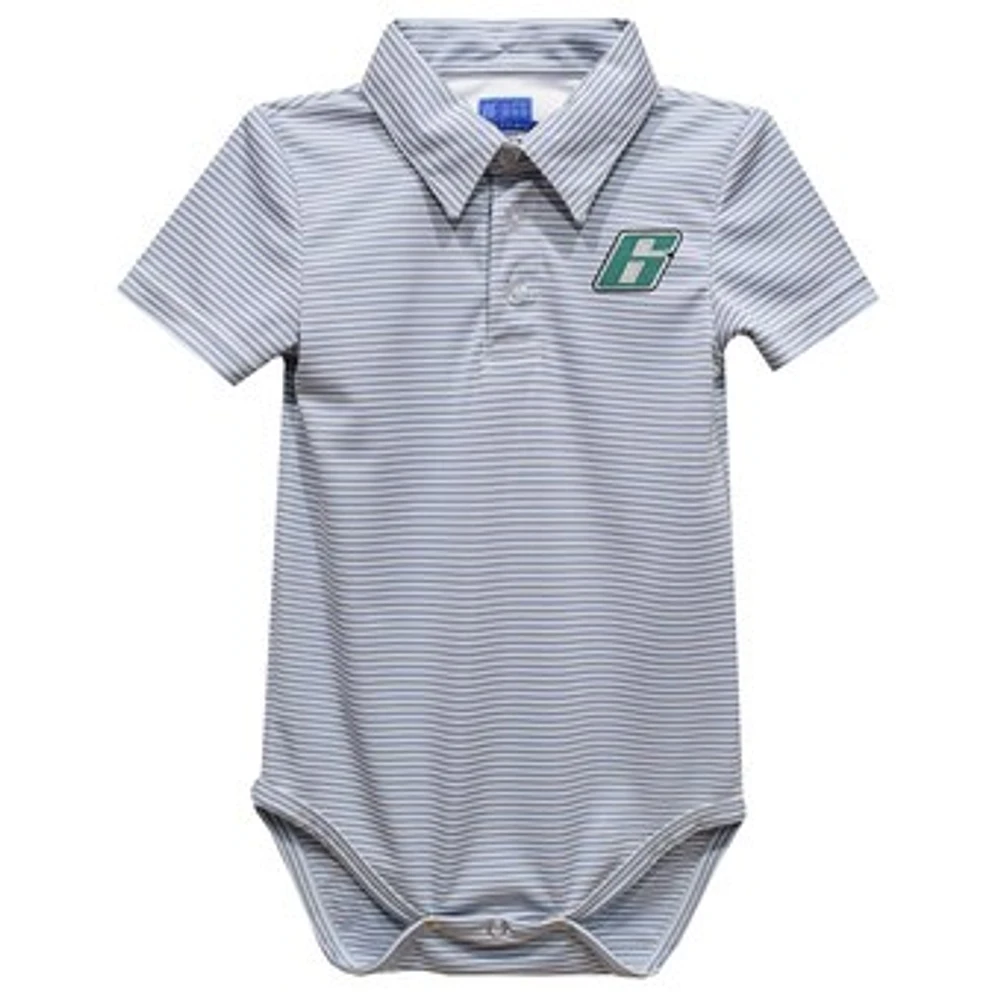 Infant Vive La Fete Brad Keselowski Polo Pencil Stripe Bodysuit