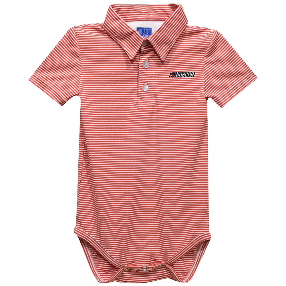 Infant Vive La Fete NASCAR Merchandise Polo Pencil Stripe Bodysuit