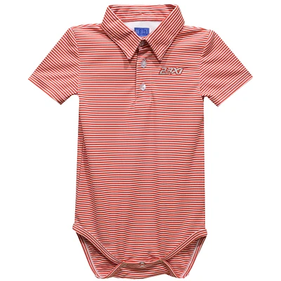 Infant Vive La Fete 23XI Racing Polo Pencil Stripe Bodysuit