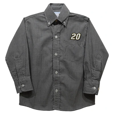 Youth Vive La Fete Black Christopher Bell Button-Down Long Sleeve Shirt