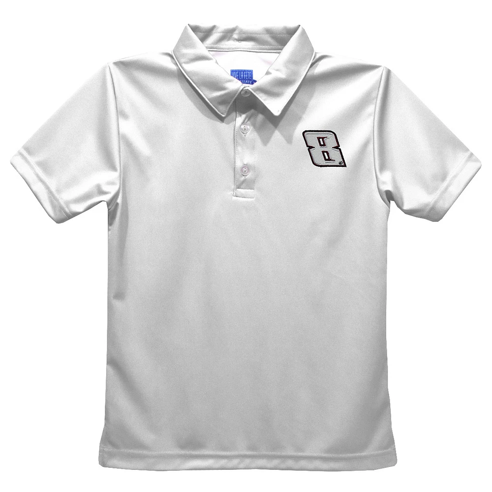 Toddler Vive La Fete White Kyle Busch Polo