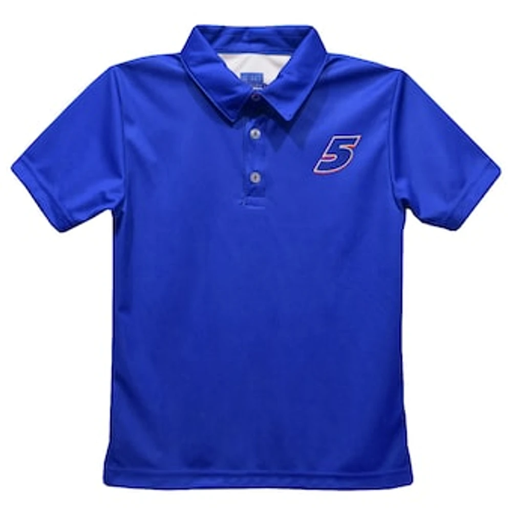 Toddler Vive La Fete Blue Kyle Larson Polo