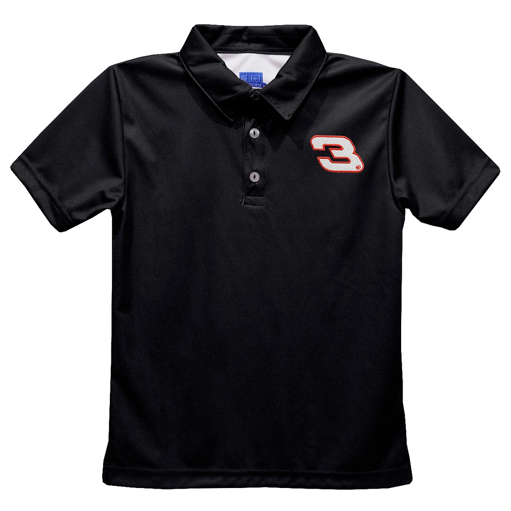 Youth Vive La Fete Black Dale Earnhardt Polo