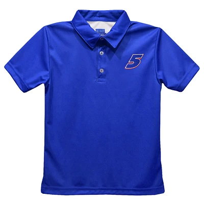 Youth Vive La Fete Blue Kyle Larson Polo