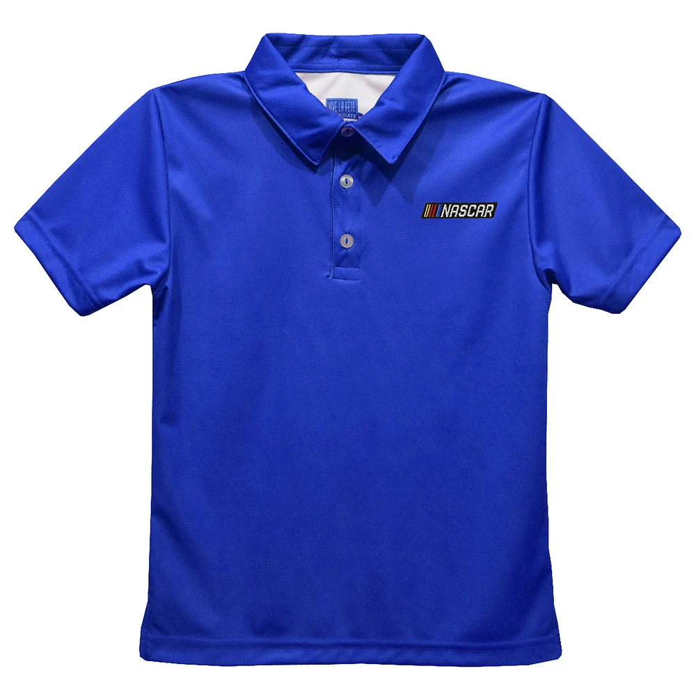 Youth Vive La Fete Blue NASCAR Merchandise Polo