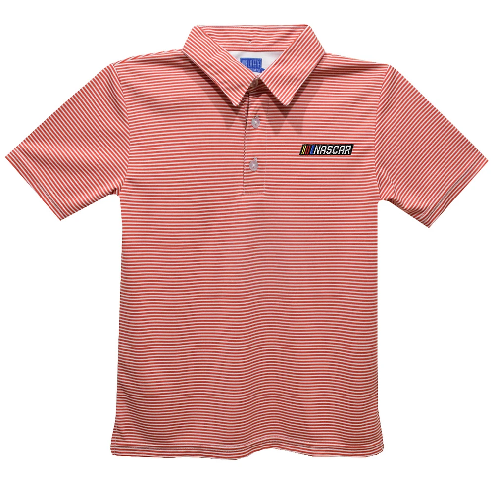 Toddler Vive La Fete Red NASCAR Stripe Polo