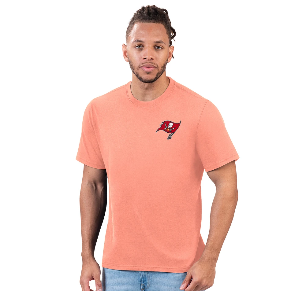 Men's Margaritaville Orange Tampa Bay Buccaneers Wastin' Away T-Shirt