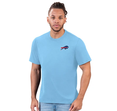 Men's Margaritaville Light Blue Buffalo Bills Wastin' Away T-Shirt