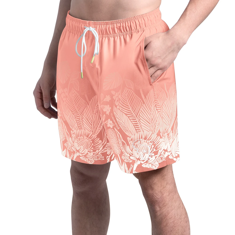 Men's Margaritaville Orange Houston Texans Lagoon Fiesta Swim Shorts
