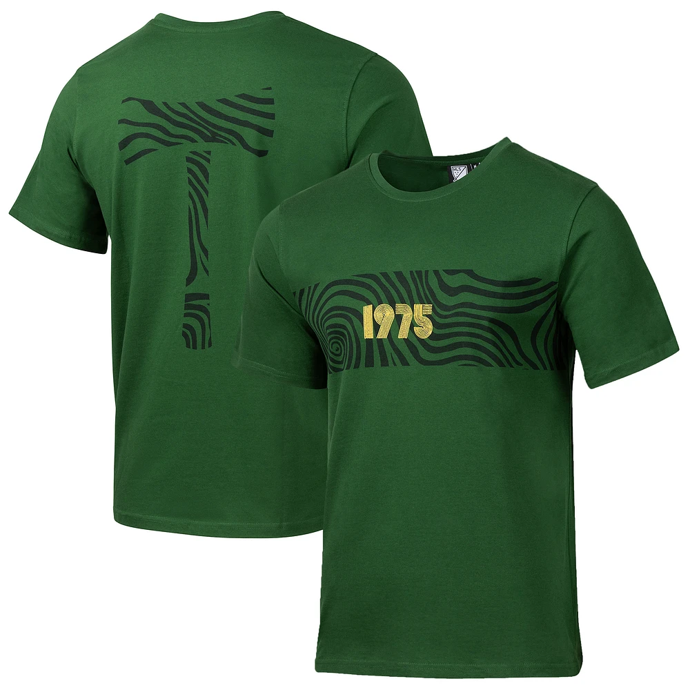 Men's Sport Design Sweden Green Portland Timbers 2025 Jersey Hook Relaxed Heavyweight T-Shirt