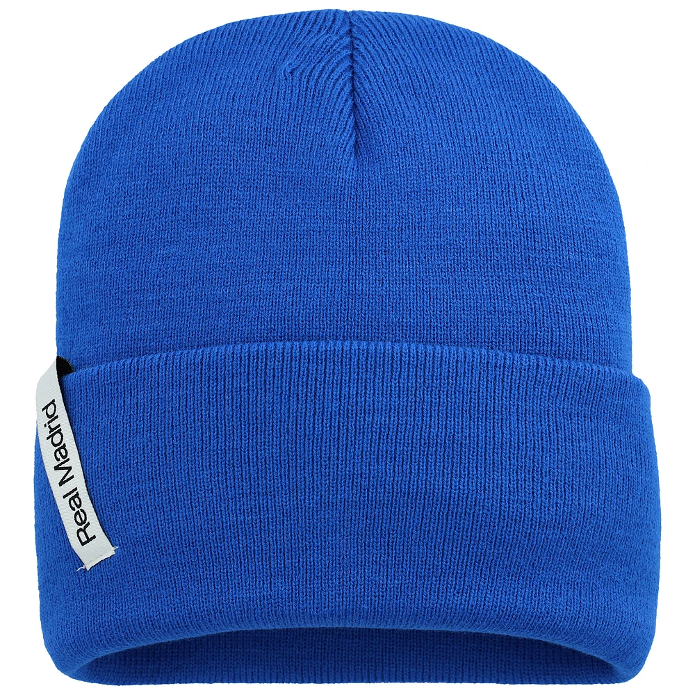 Men's Sport Design Sweden Royal Real Madrid Mountain Cuffed Knit Hat