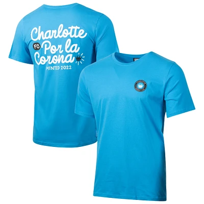 Men's Sport Design Sweden Blue Charlotte FC Game Day Relaxed T-Shirt