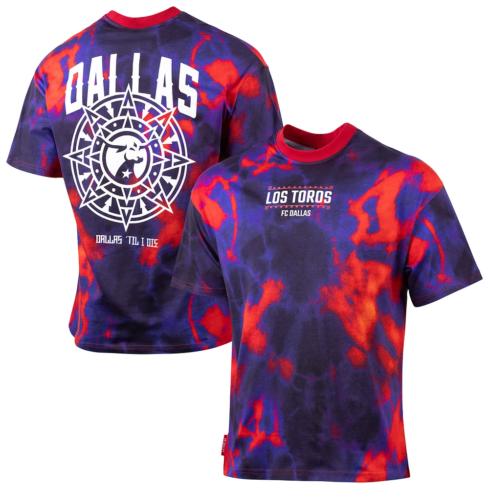Men's Sport Design Sweden Red/Blue FC Dallas City Soul Oversized T-Shirt