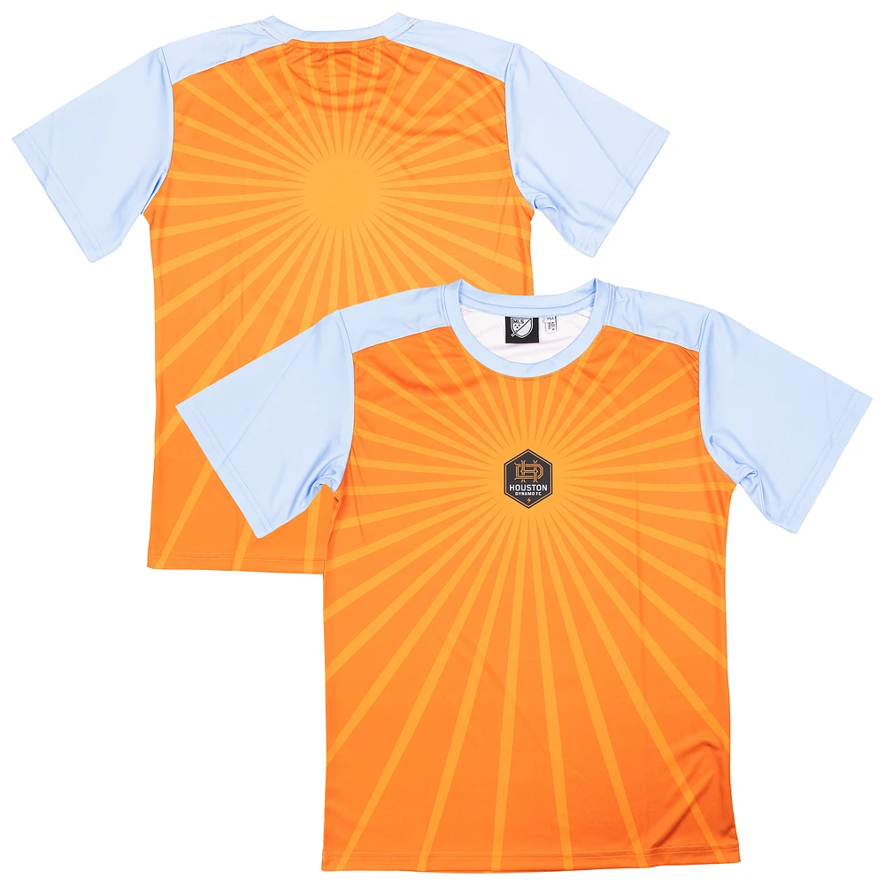 Youth Sport Design Sweden Orange Houston Dynamo FC Starting Lineup Home T-Shirt