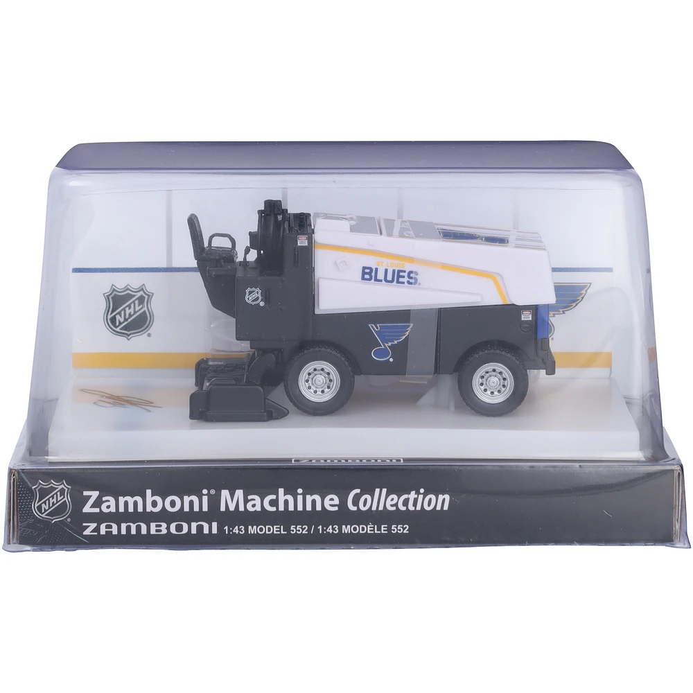 Jordan Kyrou St. Louis Blues Autographed 1:43 Scale Die-Cast Zamboni