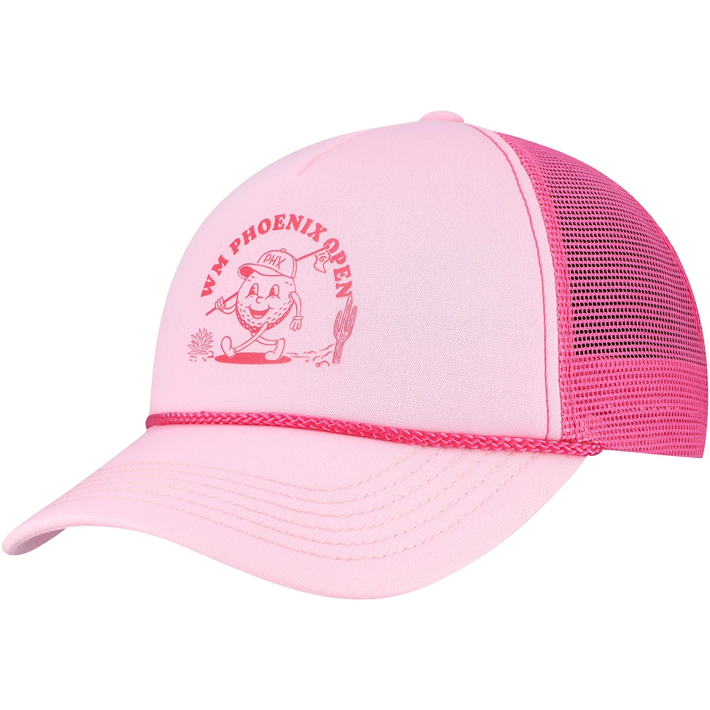 Unisex Ahead Pink WM Phoenix Open Pipeline Rope Adjustable Hat