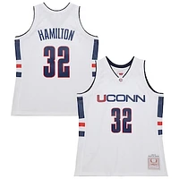Men's Richard Hamilton White UConn Huskies 1998/99 Jersey