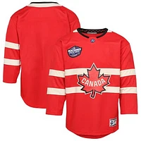 Youth  Red Canada 2025 4 Nations Face-Off Premier Jersey