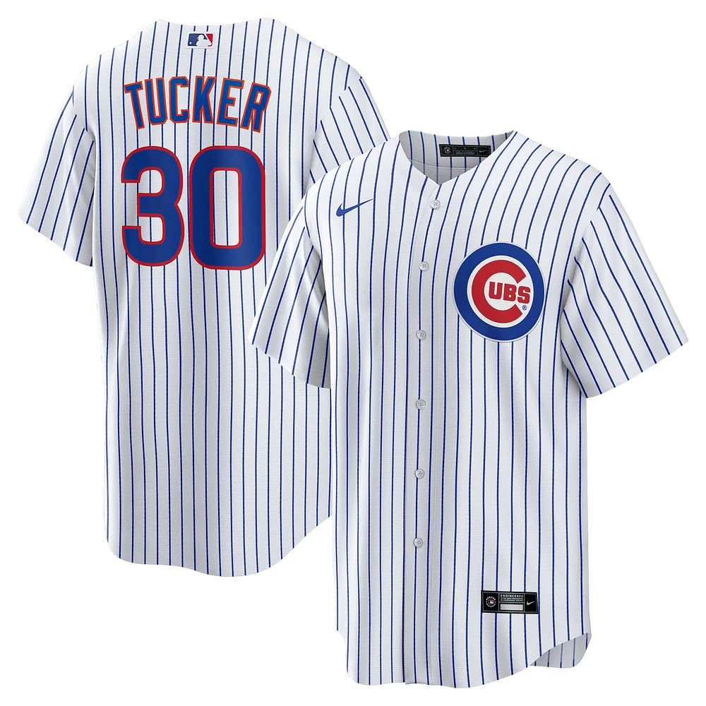 Men's Nike Kyle Tucker White Chicago Cubs Home Replica Player Jersey