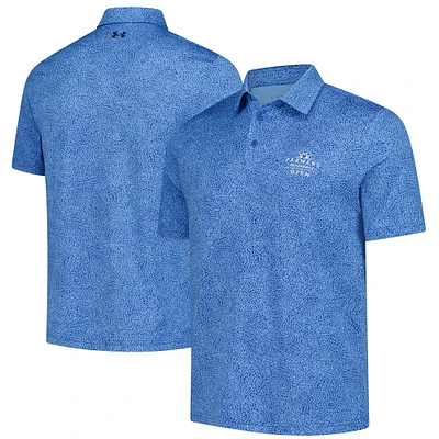 Men's Under Armour Blue 2025 Farmers Insurance Open Playoff 3.0 Eagle Swoop Polo