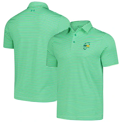 Men's Under Armour Green 2025 WM Phoenix Open Drive Groove Stripe Polo