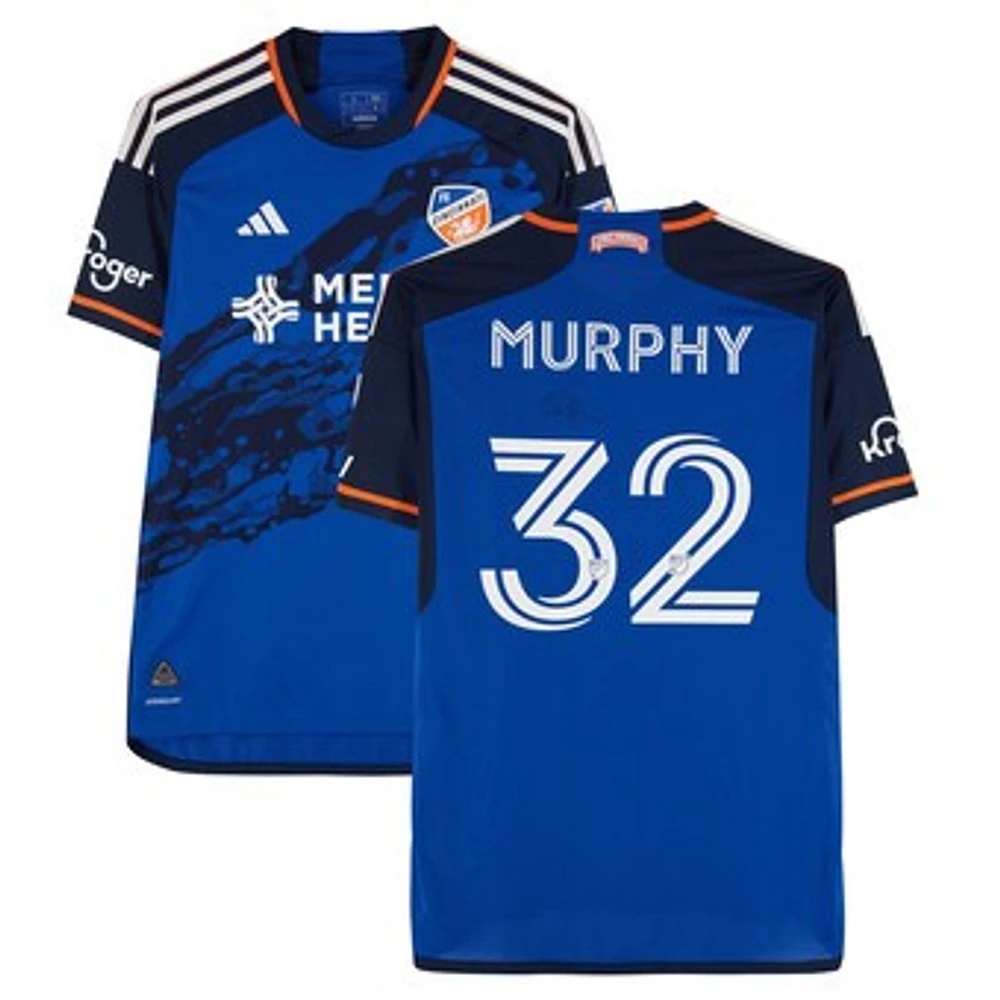 Ian Murphy FC Cincinnati Autographed Match-Used #32 adidas Jersey from the 2024 MLS Season