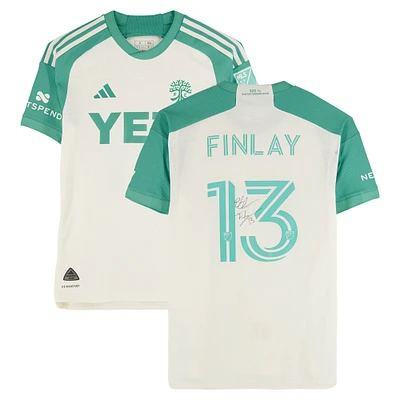 Ethan Finlay Austin FC Autographed Match-Used #13 adidas Jersey from the 2024 MLS Season