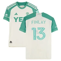 Ethan Finlay Austin FC Autographed Match-Used #13 adidas Jersey from the 2024 MLS Season