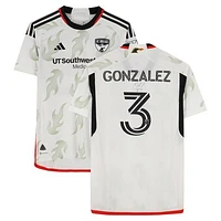 Omar Gonzalez FC Dallas Autographed Match-Used #3 adidas Jersey from the 2024 MLS Season